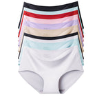 Calcinha Seda Soft Sem Costura (Kit Com 6 Peças)