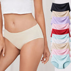 Calcinha Seda Soft Sem Costura (Kit Com 6 Peças)