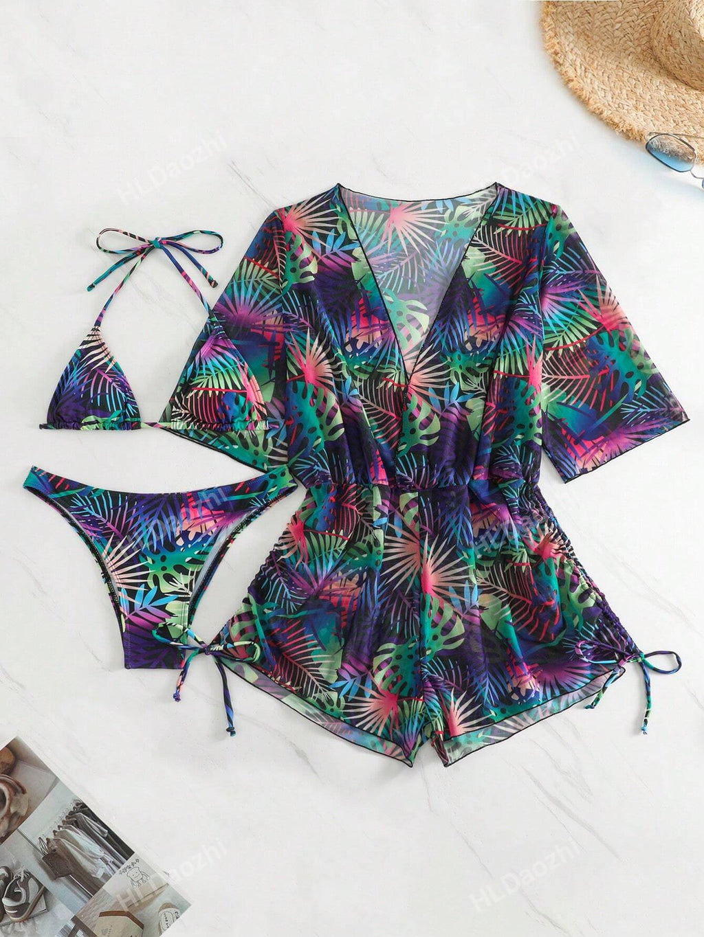 Conjunto Biquíni 3 Peças Amanda