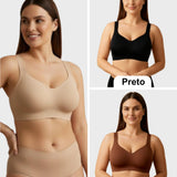 KIT com 3 — Nude + Preta + Marrom