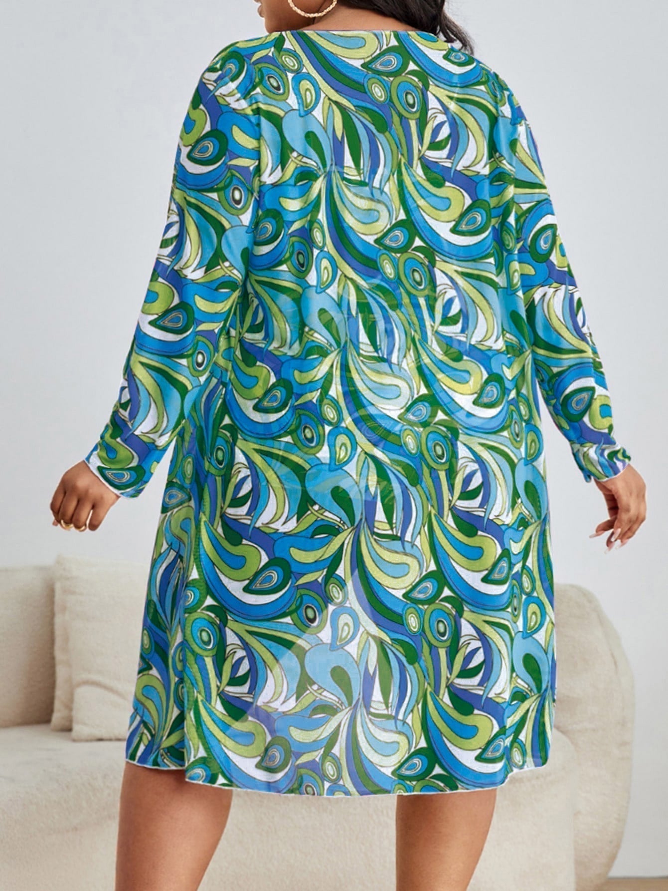 Conjunto De Biquíni Plus Size 3 Peças Dassa