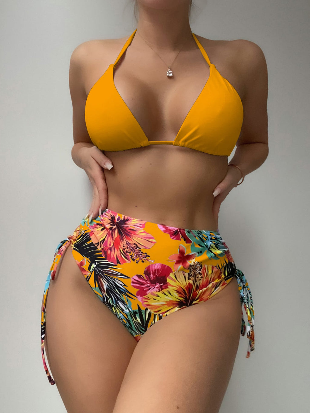 🔥 Conjunto Biquíni 3 Peças Tifani  [MAIS VENDIDOS DO DIA]
