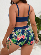 Biquíni Tropical Plus Size  - Elegância e Conforto Estampado
