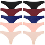 Calcinha Seda Soft Sem Costura (Kit Com 6 Peças)