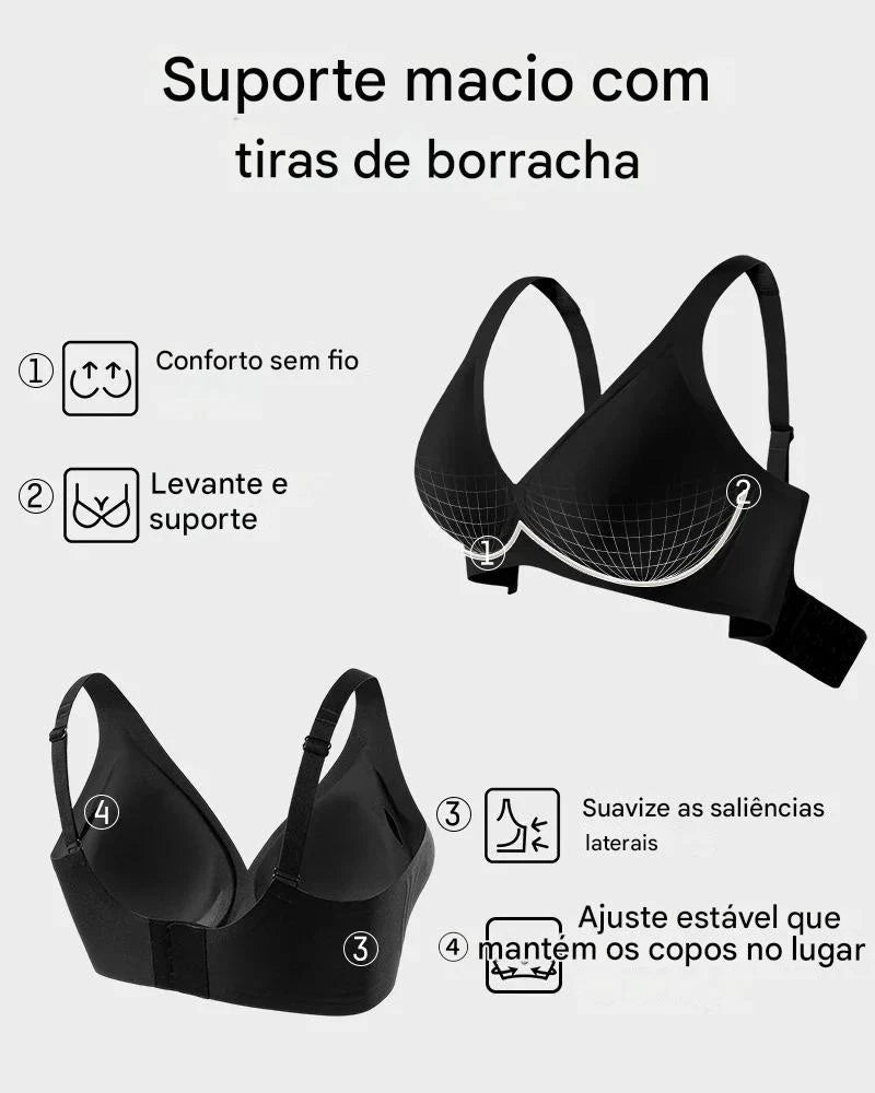 Sutiã Modelador BellaSoft (levanta, modela e não machuca)
