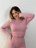 Conjunto Fit Manga Longa + Calça Valencia *diversas cores*