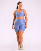 Conjunto Bermuda Curve Plus Size + Top Luna (Todas cores)