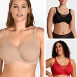 KIT com 3 — Nude + Preta + Vermelho